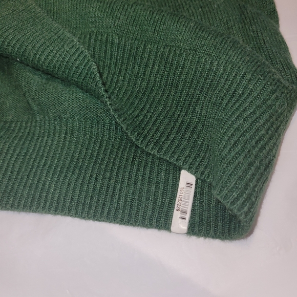 VTG Jillian Nicole 🌿 Stretchy Green Short Bell-Sleeve Sweater/Blouse 🌿 Medium - Picture 15 of 15